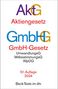 : Aktiengesetz, GmbH-Gesetz, Buch