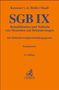SGB IX, Rehabilitation und Teilhabe von Menschen mit Behinderungen, Kommentar, 6. Auflage. Oranger Hintergrund.
