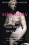„Messalina: Intrigen, Macht und Orgien im antiken Rom.“ Vor einer klassischen Skulptur steht groß „Messalina.“