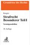 "Grundrisse des Rechts", Rengier, "Strafrecht Besonderer Teil I", "Vermögensdelikte", 28. Auflage, Logo C.H.BECK mit Greif.