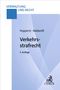 Blauer Hintergrund, Text: "VERWALTUNG UND RECHT", "Verkehrsstrafrecht", Autoren: Blum, Huppertz, Baldarelli, 3. Auflage., Buch