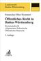 Titel: Öffentliches Recht in Baden-Württemberg, Autoren: Ennuschat, Ibler, Remmert, 5. Auflage. Gelber Balken oben mit Text., Buch