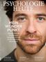 Zeitschrift "PSYCHOLOGIE HEUTE", April 2020. Titelthema: "MEIN WUNDER PUNKT". Nahe Porträt eines bärtigen Mannes.