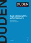 DUDEN DAS HERKUNFTS-WÖRTERBUCH. Etymologie der deutschen Sprache. 7. Auflage. Titel vor blauem Hintergrund.