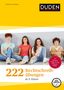 "222 Rechtschreibübungen ab 5. Klasse. Deutsch | ab 5. Klasse. Vier Jugendliche sitzen lächelnd auf dem Boden.", Buch