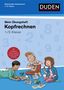 „DUDEN. Mathematik: Kopfrechnen 1./2. Klasse. Übungsheft. Mit Intensivtraining.“ Illustration: Drei Kinder lernen., Buch