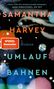 "Spiegel Bestseller", "Samantha Harvey - Umlaufbahnen", buntes, abstraktes Design, dtv-Logo.