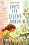 Text: "ALISON McGHEE, DAISYS 111 GLÜCKSZAHLEN."  
Eine Illustration: Mädchen mit Katze in einem blumigen Garten., Buch