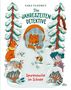 „Die Jahreszeiten Detektive: Spurensuche im Schnee“. Illustration mit Tieren in winterlicher Landschaft., Buch