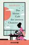 "SHIORI OTA, Das kleine Café der zweiten Chancen. ROMAN. Droemer. Frau in Kimono mit Teekanne vor Fenster, Sonnenuntergang.", Buch