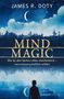 "Mind Magic: Wie du dein bestes Leben manifestierst – neurowissenschaftlich erklärt". Silhouette vor Mond und Bäumen., Buch