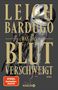 Text: "LEIGH BARDUGO WAS DAS BLUT VERSCHWEIGT ROMAN KNAUR". Illustration einer Eule auf dunklem Hintergrund., Buch