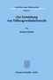 Herbert Günther: Zur Entstehung von Völkergewohnheitsrecht., Buch