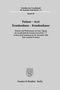 Schriften der Gesellschaft für Sozialen Fortschritt e. V. Band 18. Patient – Arzt. Krankenhaus – Krankenkasse. Verlag: Duncker & Humblot.