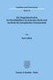 Kurt Lillich: Das Doppelstrafverbot bei Kartelldelikten im deutschen Recht und im Recht der Europäischen Gemeinschaft., Buch