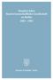 „Hundert Jahre Staatswissenschaftliche Gesellschaft zu Berlin 1883–1983“. Darunter ein weißes Emblem. Darunter: „Duncker & Humblot · Berlin“. Hintergrund blau.