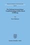 Petra Pohlmann: Die Heilung formnichtiger Verpflichtungsgeschäfte durch Erfüllung., Buch