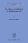 Matthias Bittlingmaier: Die Gebietsverträglichkeit im Bauplanungsrecht., Buch