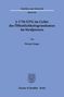 Florian Zenger: § 171b GVG im Lichte des Öffentlichkeitsgrundsatzes im Strafprozess., Buch