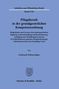 Ferdinand Wollenschläger: Pflegeberufe in der grundgesetzlichen Kompetenzordnung, Buch