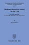 Christoph Rathert: Moderne alternative entities in den USA, Buch
