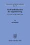 Dirk Heckmann: Recht und Sicherheit der Digitalisierung, Buch