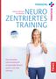 Andreas Könings, Lisa Könings. Neurozentriertes Training. Thieme-Qualitätsgarantie. Frau hält Stab, trägt weißes Shirt., Buch