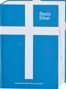 : Basisbibel. Die Kompakte. Blau. Der moderne Bibel-Standard: neue Bibelübersetzung des AT und NT nach den Urtexten mit umfangreichen Erklärungen. Leicht lesbares Layout. In 3 modernen Farben erhältlich., Buch