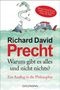 Richard David Precht: Warum gibt es alles und nicht nichts, Buch