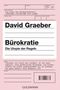 David Graeber: Bürokratie, Buch
