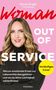 Text: "Nicole Engel, Tina Epking, Woman OUT OF SERVICE, Vorläufiges Cover". Frau mit langem blondem Haar. Hintergrund rosa., Buch