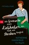 Michaela Karl: "Ich brauche einen Liebhaber, der mich am Denken hindert." Illustration einer Frau im Streifenshirt., Buch