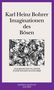 Karl Heinz Bohrer, Imaginationen des Bösen. Illustration von kämpfenden Figuren. Edition Akzente, Hanser., Buch