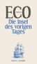 Umberto Eco: Die Insel des vorigen Tages, Buch, Buch