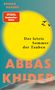 Abbas Khider: Der letzte Sommer der Tauben, Buch