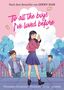Zum Bestseller von Jenny Han: "To all the boys I've loved before." Illustration: Mädchen mit Briefen und Jungs im Hintergrund., Buch