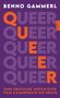 Text: "QUEER" mehrfach in Lila und Orange, "Eine deutsche Geschichte vom Kaiserreich bis heute." Lila Hintergrund., Buch