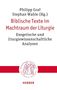 Biblische Texte im Machtraum der Liturgie, Buch