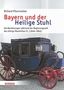 "Bayern und der Heilige Stuhl" von Richard Pfannmüller, behandelt Beziehungen unter König Maximilian II. Vor einer blauen Kutsche., Buch