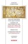 Orientius: Pseudo-Prosper von Aquitanien, Carmen de providentia Dei - Gedicht über die Fürsorge Gottes / Orientius, Commonitorium - Unterweisung, Buch, Buch