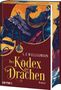 "S. F. WILLIAMSON Der Kodex der Drachen Roman" steht auf dem Cover. Es zeigt zwei Drachen voreinem orangefarbenem Hintergrund., Buch