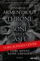 "Jennifer L. Armentrout, THRONE OF BONE AND ASH, Vorläufiges Cover, Liebe kennt keine Grenzen, Roman. Dunkle Blätter.", Buch