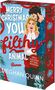 „MERRY CHRISTMAS YOU FILTHY ANIMAL“ steht über einem fröhlichen Paar auf einem weihnachtlich gestalteten Buchcover., Buch