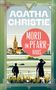 AGATHA CHRISTIE, MORD IM PFARRHAUS. Zwei Silhouetten vor Landschaft mit Kirche und Dorf. Kriminalroman in großem Kreis., Buch