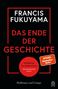 Titel: Francis Fukuyama, "Das Ende der Geschichte". Zitat von Washington Post. Rotes und schwarzes Design., Buch