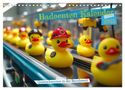 Mb Fotografie: Badeenten Kalender - Quietscheenten in der Berufswelt (Wandkalender 2025 DIN A4 quer), CALVENDO Monatskalender, Kalender