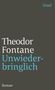 Theodor Fontane: Unwiederbringlich, Buch