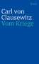 Carl von Clausewitz: Vom Kriege, Buch