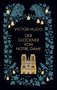 "Victor Hugo Der Glöckner von Notre-Dame. Zwei Gargoyles, Glocken, Blätter und Vögel umrahmen die Kathedrale Notre-Dame.", Buch