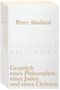Peter Abaelard: Gespräch eines Philosophen, eines Juden und eines Christen, Buch